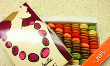 30% Off on 64 macarons signature gift box at Mille-feuille Bakery