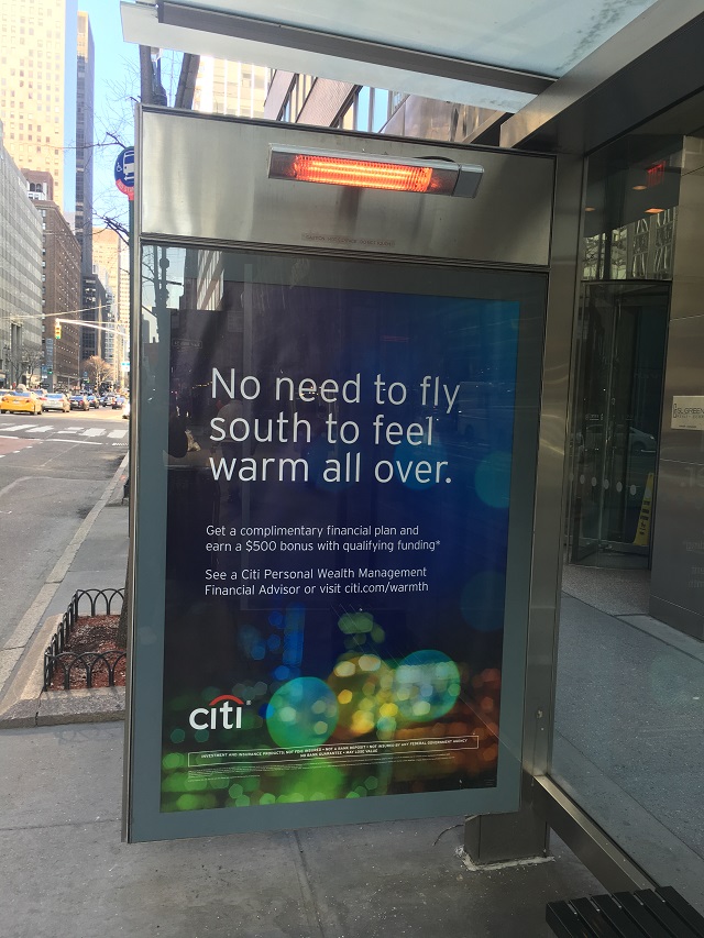 Citibank warm